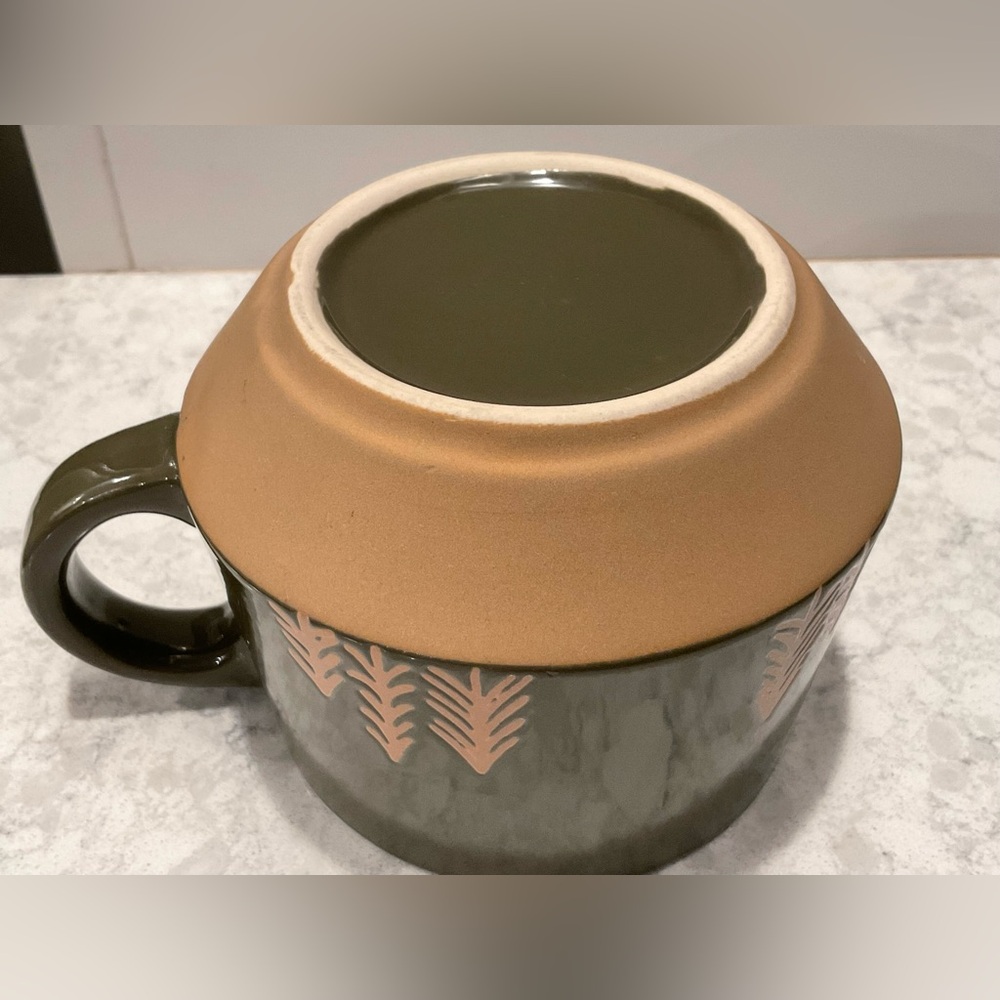 Mountain Man Fruit & Nut Company Ceramic Mug with Pine Tree Design - Picture 9 of 13
